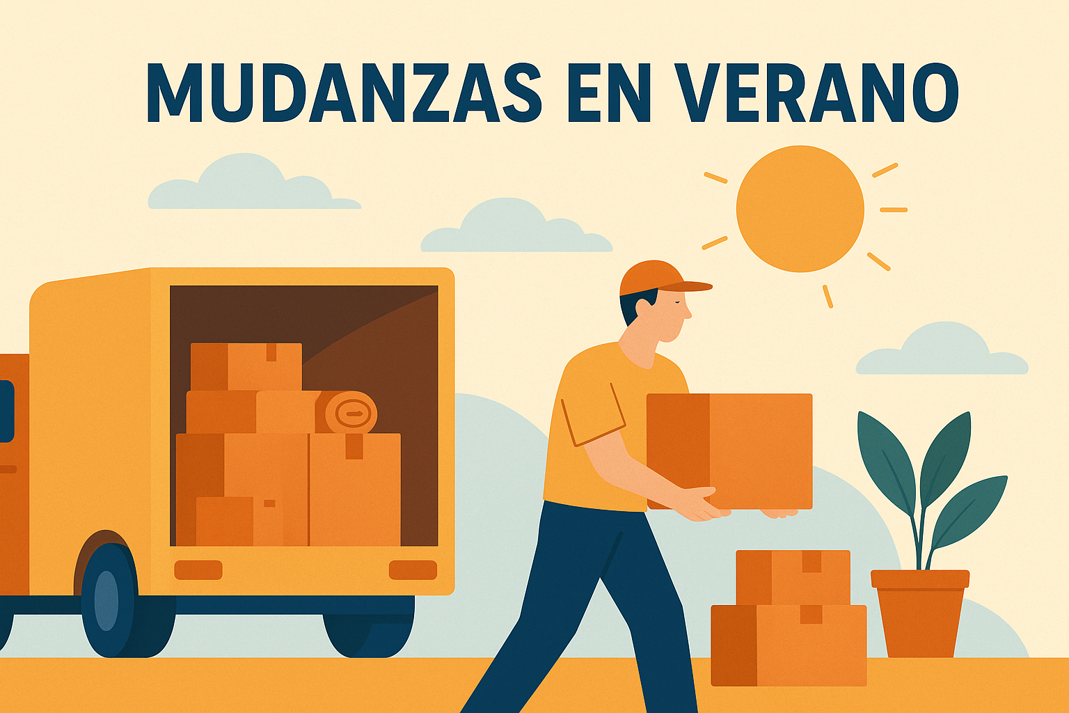 Mudanzas en verano: ventajas, desventajas y consejos prácticos
