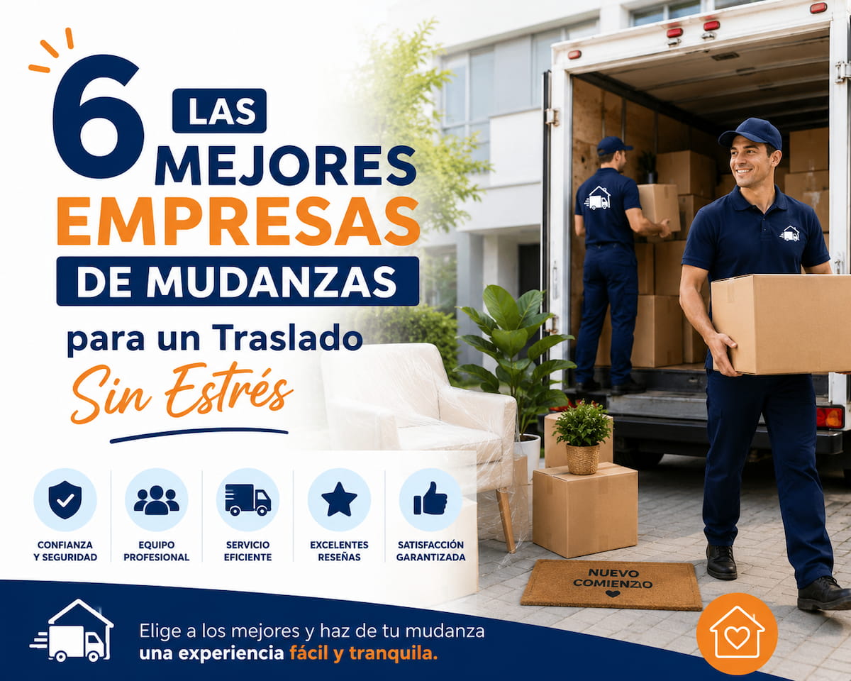 Las 6 Mejores Empresas de Mudanzas para un Traslado Sin Estrés